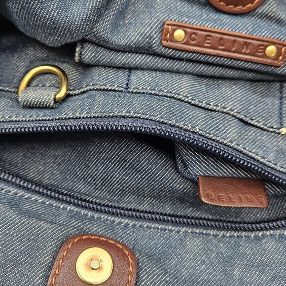 Céline Denim Hobo Shoulder Bag - Picture 17 of 17